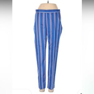 SOCAPRI Blue Striped Pants